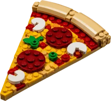 Lego pizza slice